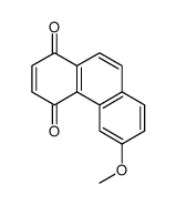 6-methoxyphenanthrene-1,4-dione结构式
