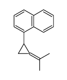 1-(2-(propan-2-ylidene)cyclopropyl)naphthalene结构式