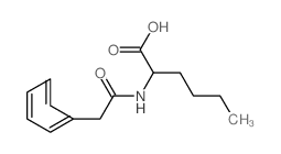 L-Norleucine,N-(phenylacetyl)- (9CI)结构式