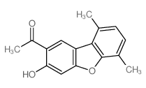 Ruscodibenzofuran结构式