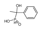 (1-hydroxy-1-phenyl-ethyl)-phosphinic acid Structure