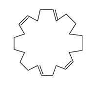 cyclotetracosa-1,5,13,17-tetraene结构式