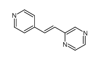 2-(2-pyridin-4-ylethenyl)pyrazine Structure