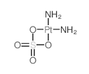 Platinum,diammine[sulfato(2-)-kO,kO']-, (SP-4-2)- Structure