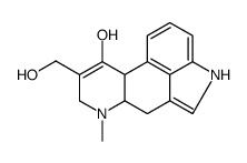 9-(hydroxymethyl)-7-methyl-6,6a,8,10a-tetrahydro-4H-indolo[4,3-fg]quinoline-10-ol结构式
