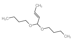 2-Butene,1,1-dibutoxy- structure