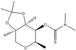 2,6-Anhydro-1-deoxy-4-O,5-O-(1-methylethylidene)-D-arabino-hexitol dimethylcarbamothioate picture