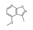 Isoxazolo[5,4-b]pyridine, 4-methoxy-3-methyl- (9CI)结构式