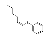 (Z)-1-n-Butyl-2-phenylthioethene结构式