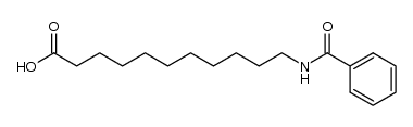 11-benzoylamino-undecanoic acid Structure