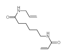 6-(prop-2-enoylamino)-N-prop-2-enyl-hexanamide Structure