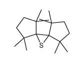 1,1,4,4,7,7,10,10-octamethyl-11-thiadispiro[4.0.46.15]undecane Structure