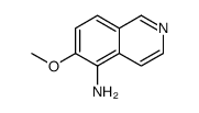 5-Isoquinolinamine,6-methoxy-(9CI) Structure