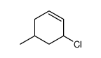 5-methylcyclohex-2-enyl chloride结构式