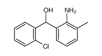 (2-amino-3-methylphenyl)(2-chlorophenyl)methanol Structure