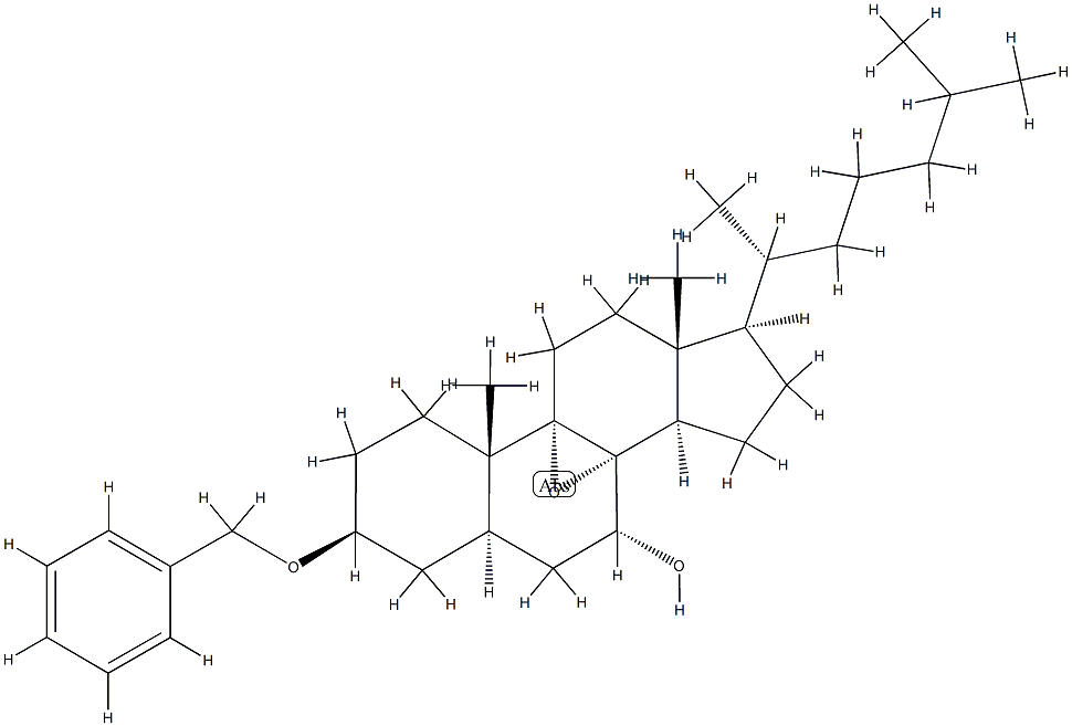 3β-(Benzyloxy)-8α,9-epoxy-5α-cholestan-7α-ol picture