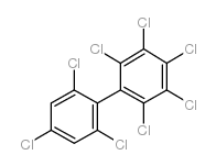 2,2',3,4,4',5,6,6'-Octachlorobiphenyl structure