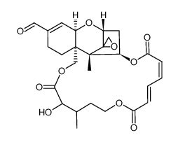 16-oxoverrucarin A结构式