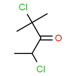 3-Pentanone,2,4-dichloro-2-methyl-结构式