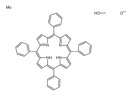 methanol,oxomolybdenum,5,10,15,20-tetraphenyl-21,22-dihydroporphyrin结构式
