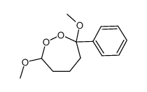 4-benzoylbutanal dimethylacetal Structure