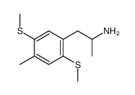 1-[4-methyl-2,5-bis(methylsulfanyl)phenyl]propan-2-amine Structure