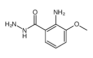 3-methoxyanthranilic hydrazide结构式