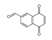 1,4-naphthoquinone-6-carboxaldehyde Structure