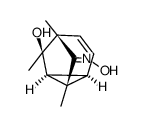 (1S,2R,5R,7R,8R)-8-hydroxy-5,7,8-trimethyltricyclo[3.2.1.02,7]oct-3-en-6-one oxime结构式