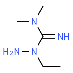 Hydrazinecarboximidamide, N-ethyl-N,N-dimethyl- (9CI)结构式