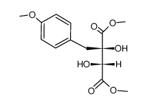 (2R,3R)-4'-O-Methylpiscidinsaeure-dimethylester结构式