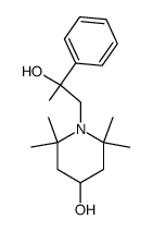 1-(2-Hydroxy-2-phenylpropyl)-2,2,6,6-tetramethyl-4-piperidol结构式