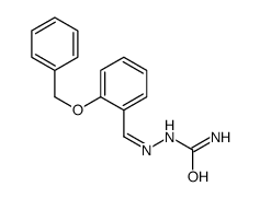 [(2-phenylmethoxyphenyl)methylideneamino]urea Structure