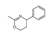 2-methyl-4-phenyl-5,6-dihydro-4H-1,3-oxazine Structure