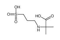 2-methyl-2-(3-sulfopropylamino)propanoic acid Structure