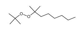 2-(tert-butylperoxy)-2-methyloctane结构式