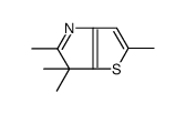 2,5,6,6-tetramethylthieno[3,2-b]pyrrole结构式