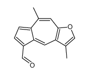 1,5-dimethylazuleno[6,7-b]furan-8-carbaldehyde Structure