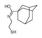 N-(2-sulfanylethyl)adamantane-1-carboxamide结构式