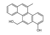 11-(hydroxymethyl)-5-methylchrysen-1-ol Structure