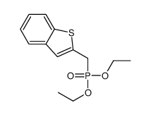 2-(diethoxyphosphorylmethyl)-1-benzothiophene Structure