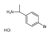 (S)-1-(4-溴苯基)乙胺盐酸盐结构式
