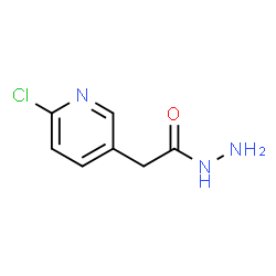 2-(6-chloropyridin-3-yl)acetohydrazide结构式