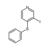 3-iodo-4-phenylsulfanyl-pyridine Structure