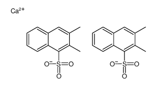 calcium bis(dimethylnaphthalenesulphonate)结构式