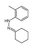 cyclohexanone-o-tolylhydrazone Structure