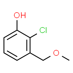 m-Cresol,2-chloro--alpha--methoxy- (3CI)结构式