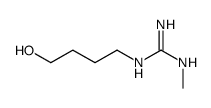 1-(4-hydroxybutyl)-2-methylguanidine Structure