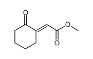 methyl 2-(2-oxocyclohexylidene)acetate结构式