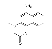 N-(4-amino-2-methoxy-[1]naphthyl)-acetamide Structure